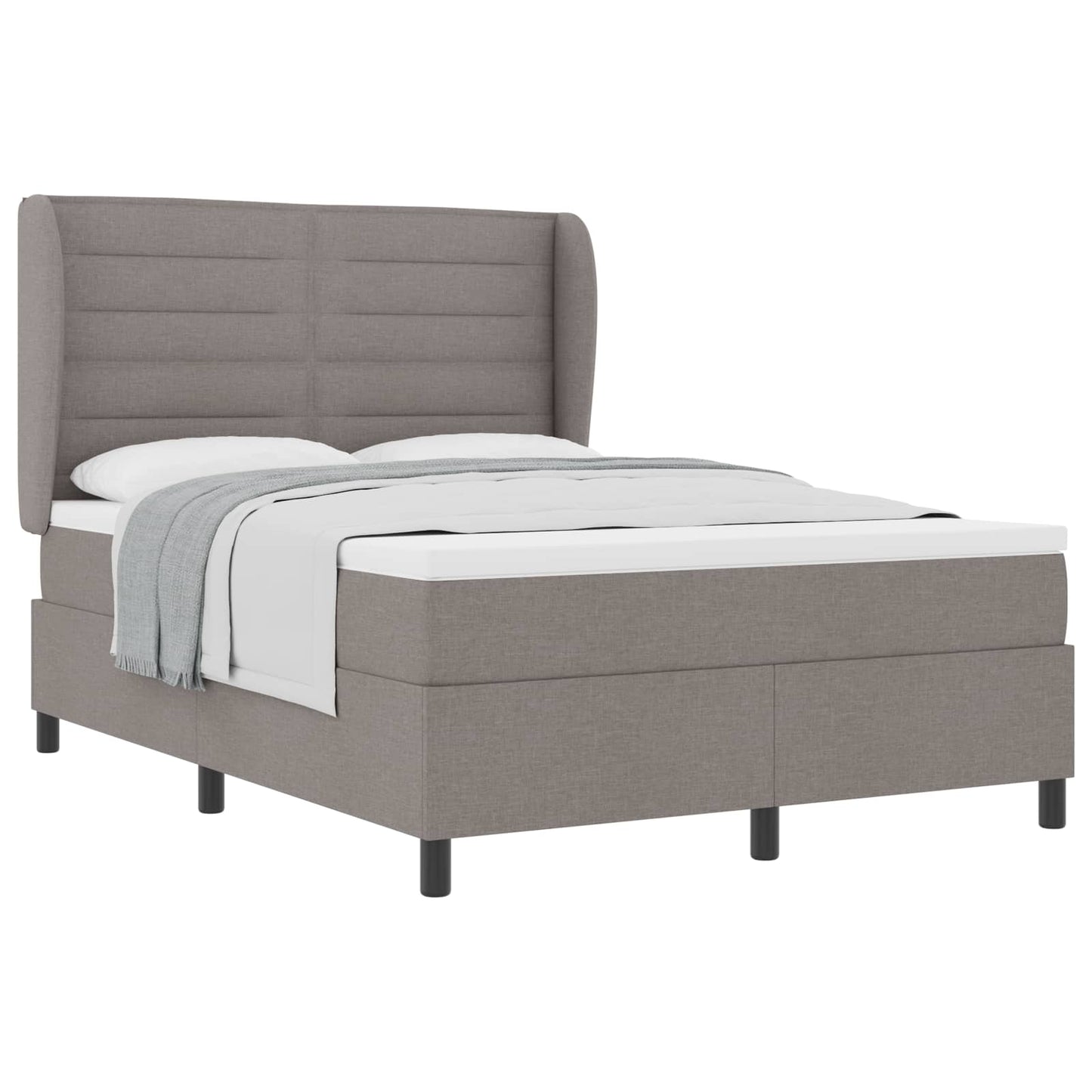 Letto a molle con materasso Talpa 140 x 200 cm Tessuto