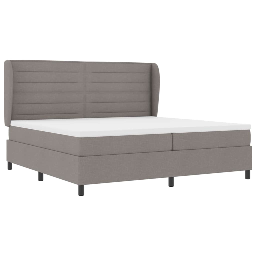Letto a molle con materasso Talpa 200 x 200 cm Tessuto | homemem39