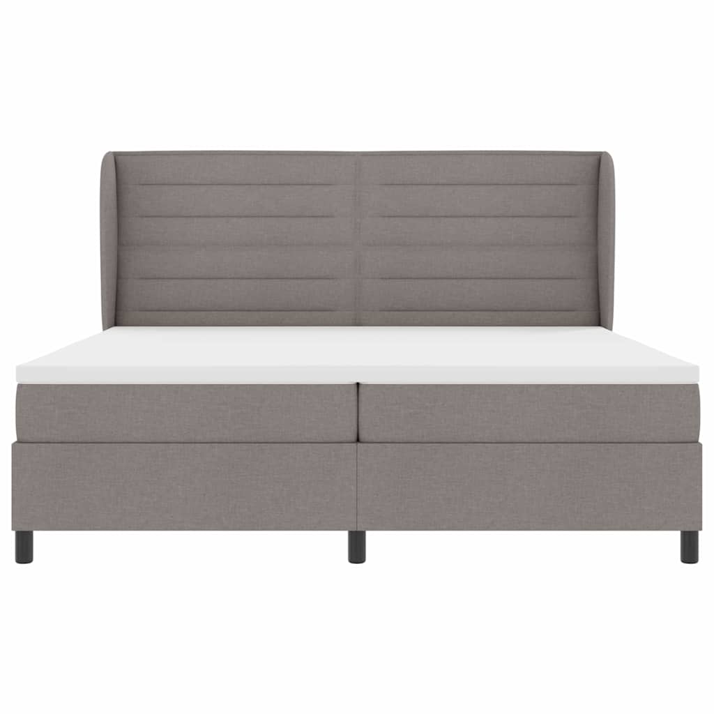 Letto a molle con materasso Talpa 200 x 200 cm Tessuto | homemem39