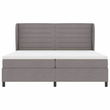 Letto a molle con materasso Talpa 200 x 200 cm Tessuto | homemem39