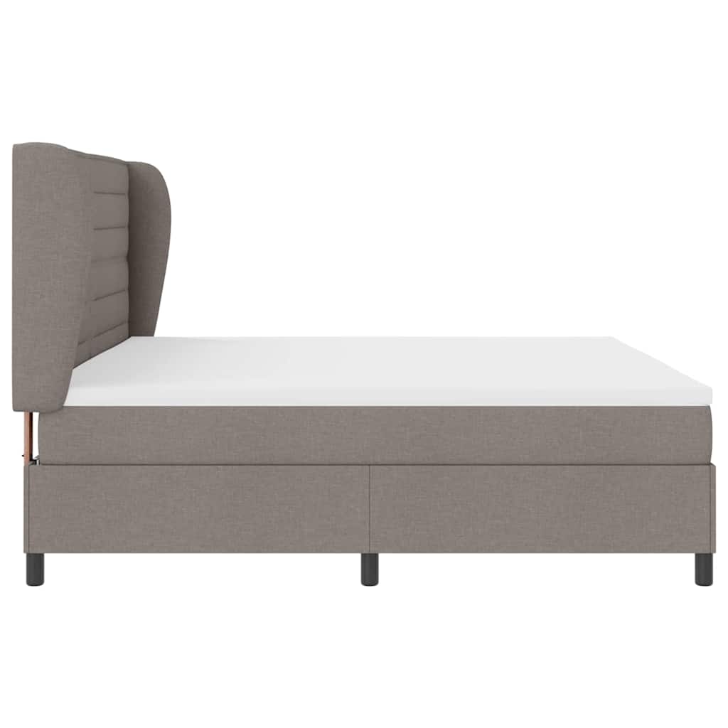Letto a molle con materasso Talpa 200 x 200 cm Tessuto | homemem39