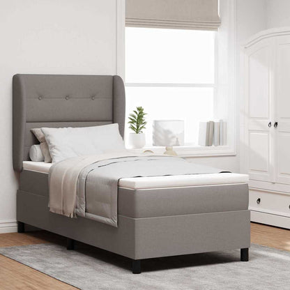 Letto a molle con testiera Talpa 100 x 200 cm Tessuto