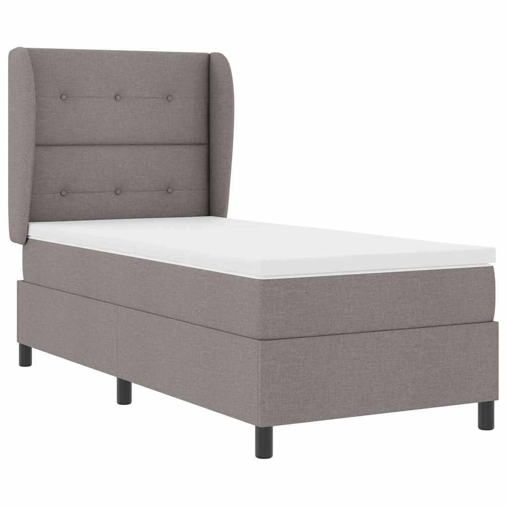 Letto a molle con testiera Talpa 100 x 200 cm Tessuto | homemem39