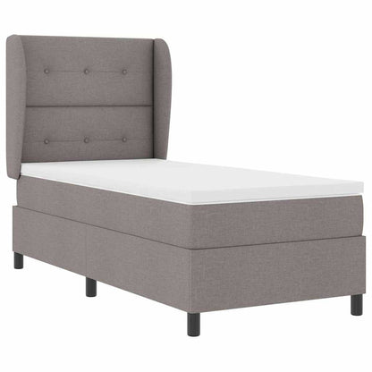 Letto a molle con testiera Talpa 100 x 200 cm Tessuto | homemem39
