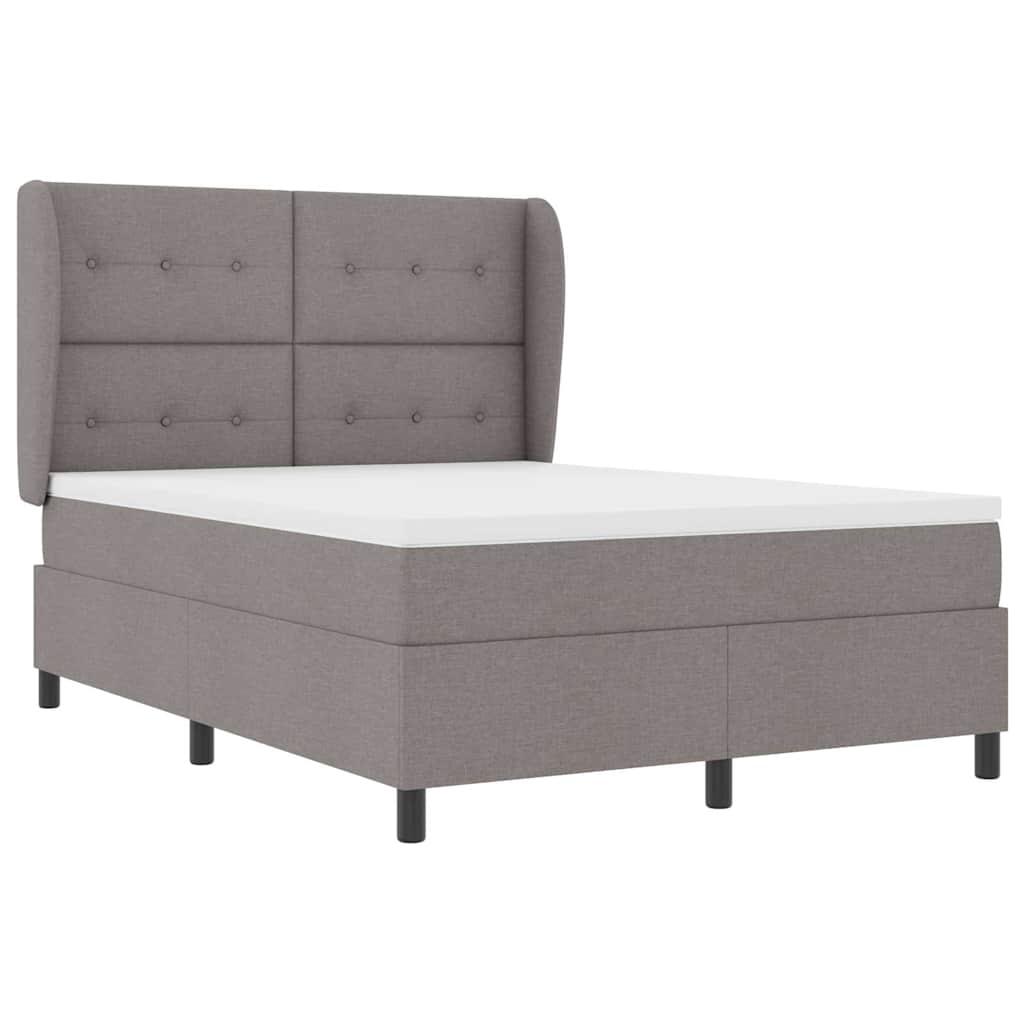 Letto a molle con testiera Talpa 140 x 190 cm Tessuto | homemem39