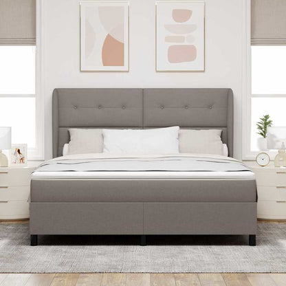 Letto a molle con testiera Talpa 180 x 200 cm Tessuto | homemem39