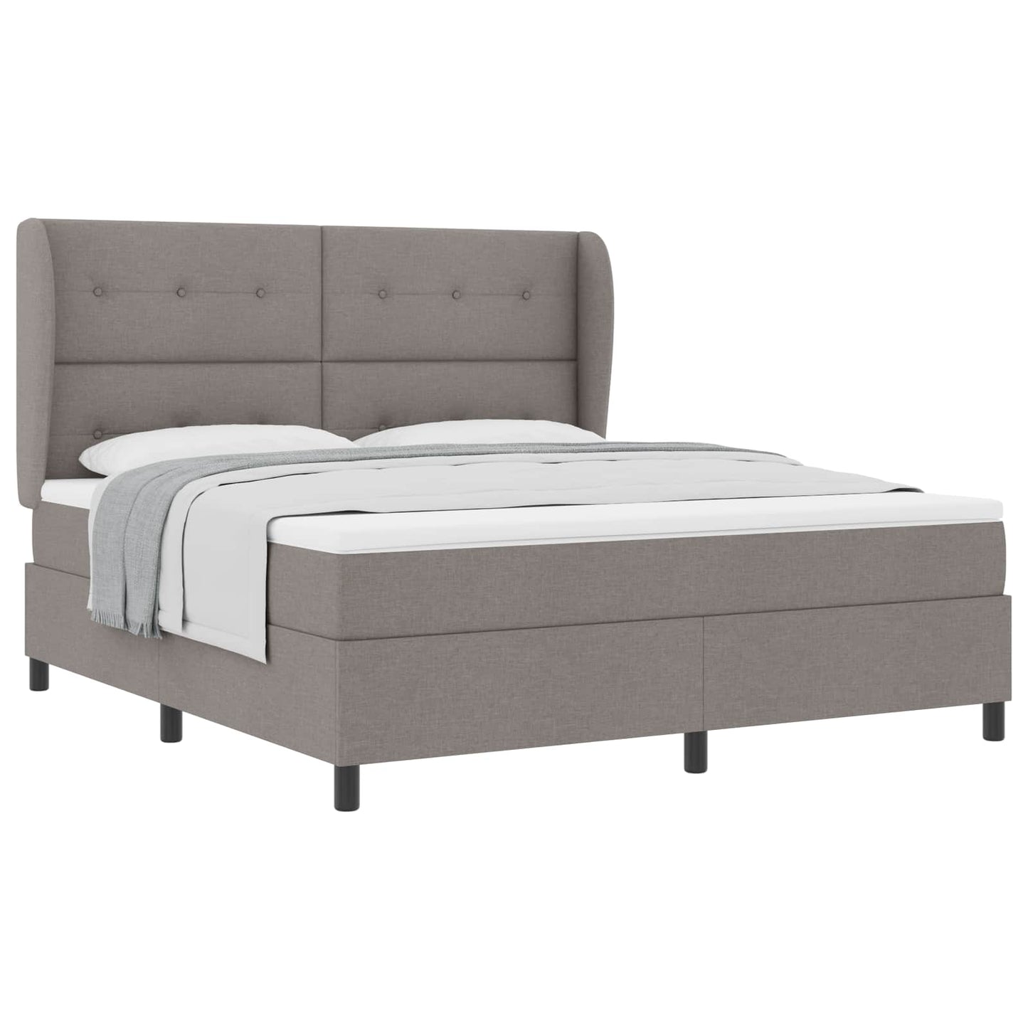 Letto a molle con testiera Talpa 180 x 200 cm Tessuto | homemem39