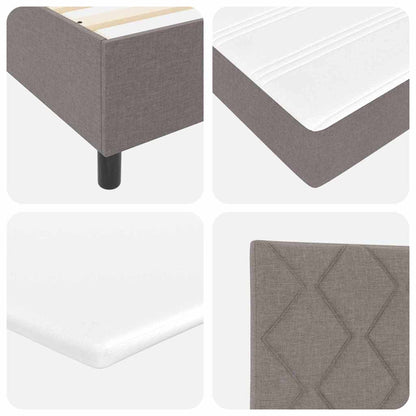 Letto a molle con testiera Talpa 80 x 200 cm Tessuto | homemem39