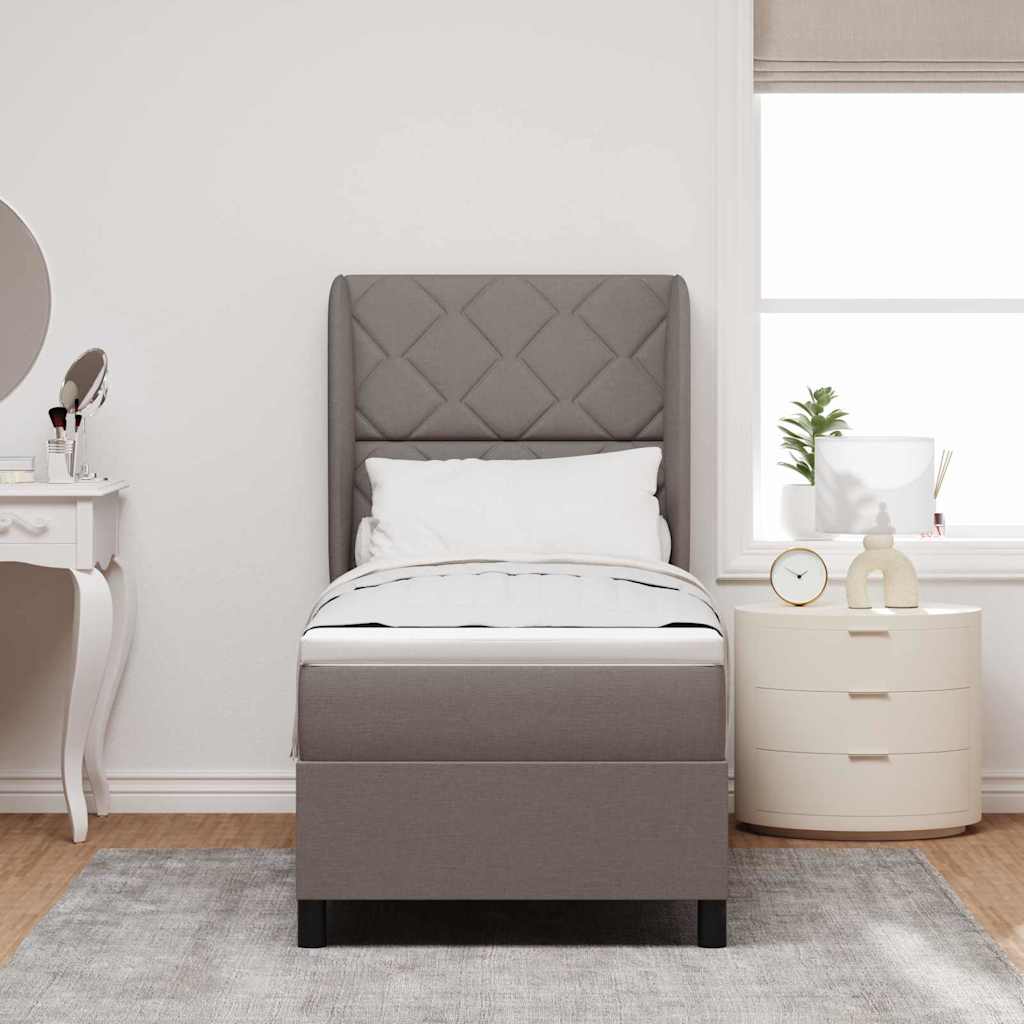 Letto a molle con testiera Talpa 80 x 200 cm Tessuto | homemem39