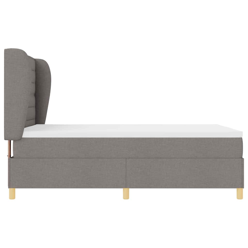 Letto a molle con materasso Talpa 200 x 140 cm Tessuto | homemem39