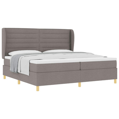 Letto a molle con materasso Talpa 200 x 200 cm Tessuto | homemem39
