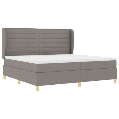 Letto a molle con materasso Talpa 200 x 200 cm Tessuto | homemem39