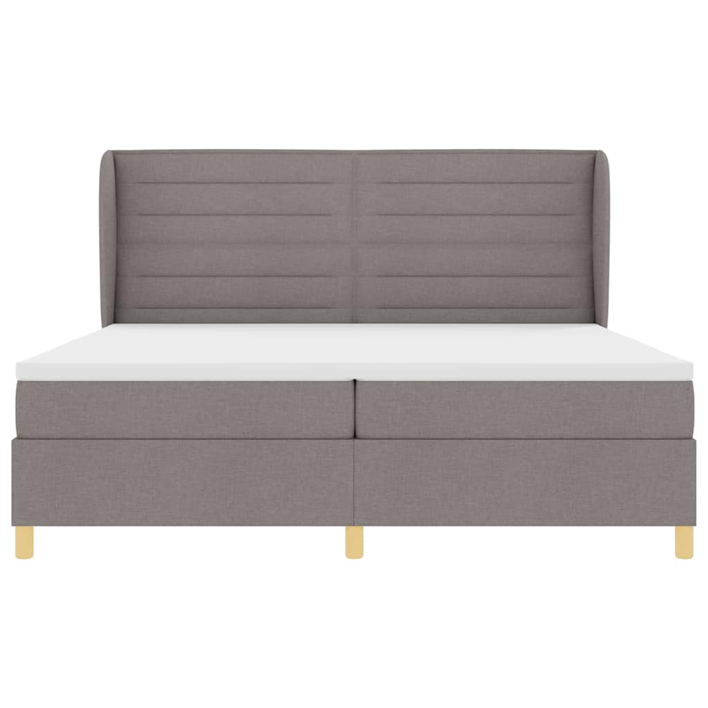 Letto a molle con materasso Talpa 200 x 200 cm Tessuto | homemem39