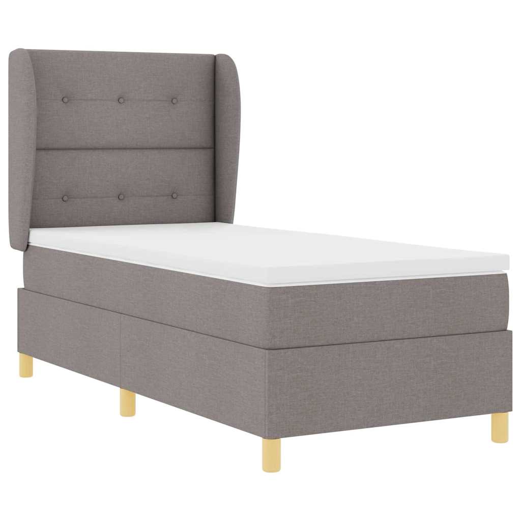 Letto a molle con testiera Talpa 200 x 100 cm Tessuto | homemem39
