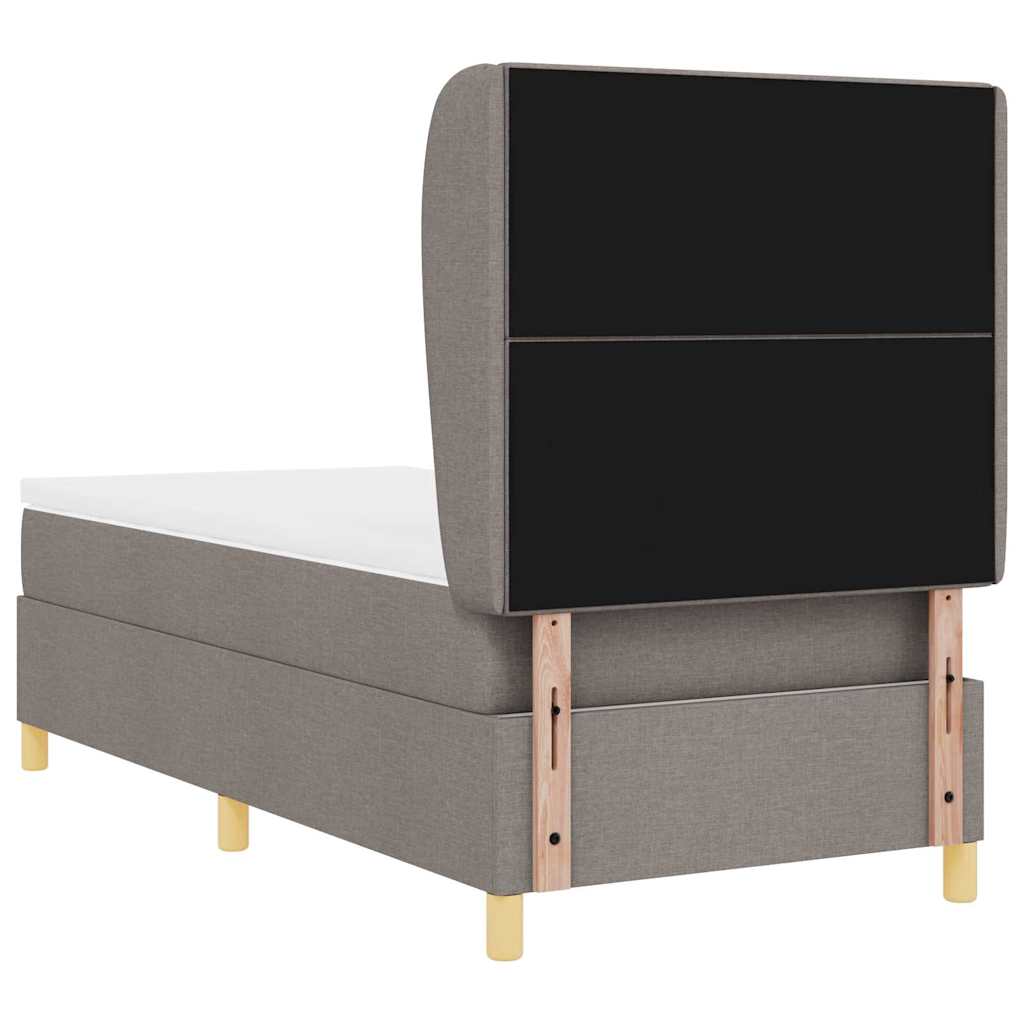 Letto a molle con testiera Talpa 200 x 100 cm Tessuto | homemem39