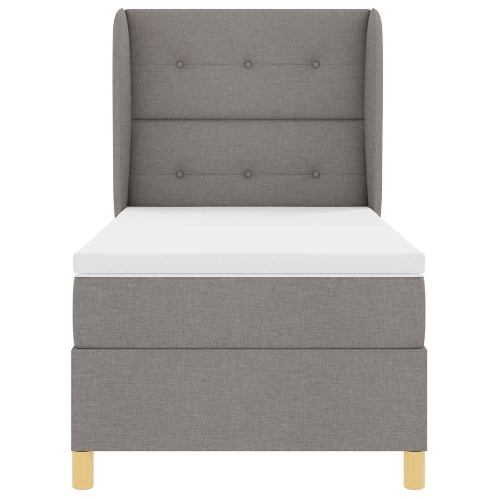 Letto a molle con testiera Talpa 200 x 100 cm Tessuto | homemem39