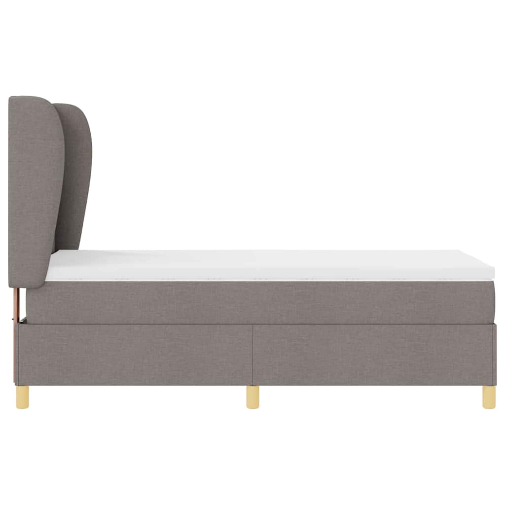 Letto a molle con testiera Talpa 200 x 100 cm Tessuto | homemem39