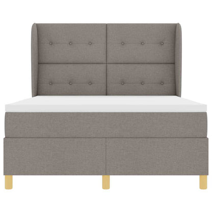 Letto a molle con testiera Talpa 190 x 140 cm Tessuto | homemem39