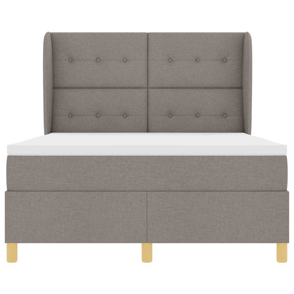 Letto a molle con testiera Talpa 200 x 160 cm Tessuto | homemem39