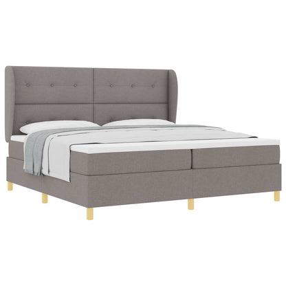 Letto a molle con testiera Talpa 200 x 200 cm Tessuto | homemem39