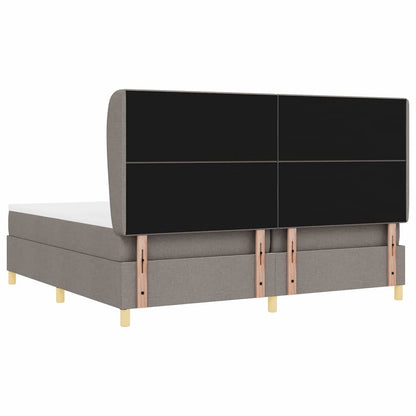 Letto a molle con testiera Talpa 200 x 200 cm Tessuto | homemem39