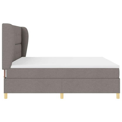 Letto a molle con testiera Talpa 200 x 200 cm Tessuto | homemem39