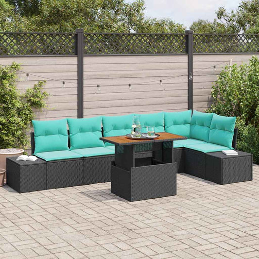 Set da Pranzo per Giardino 7 pz 6-Numero di posti | homemem39