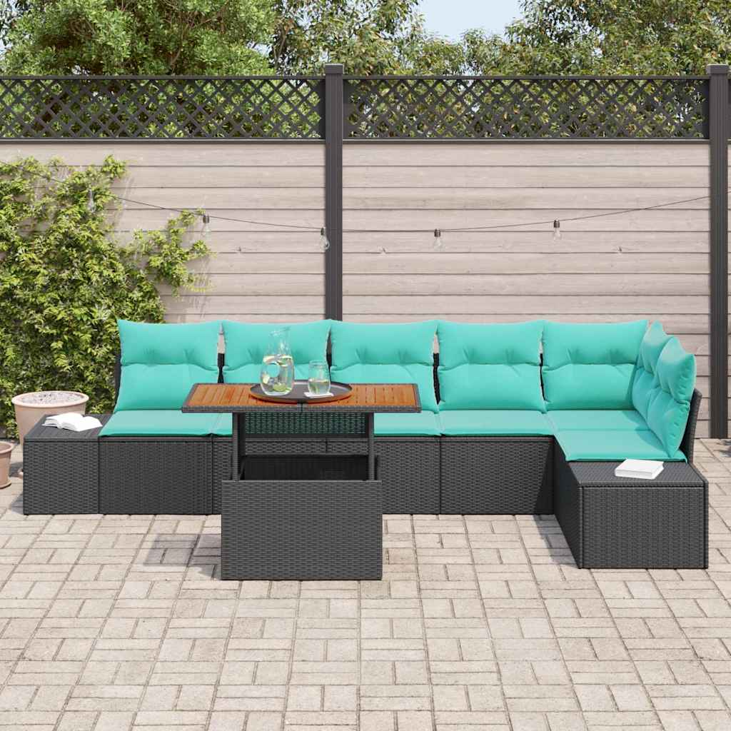 Set da Pranzo per Giardino 7 pz 6-Numero di posti | homemem39