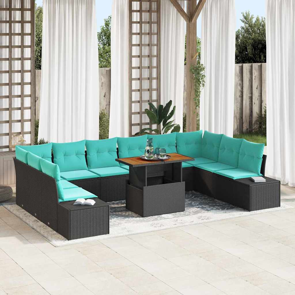 Set da Pranzo per Giardino 11 pz 10-Numero di posti | homemem39