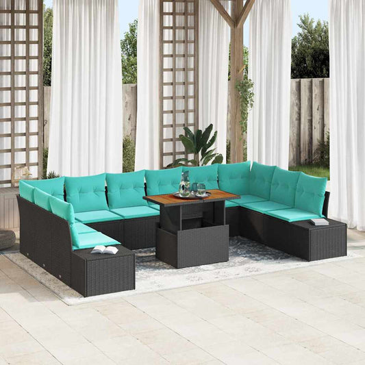 Set da Pranzo per Giardino 11 pz 10-Numero di posti | homemem39