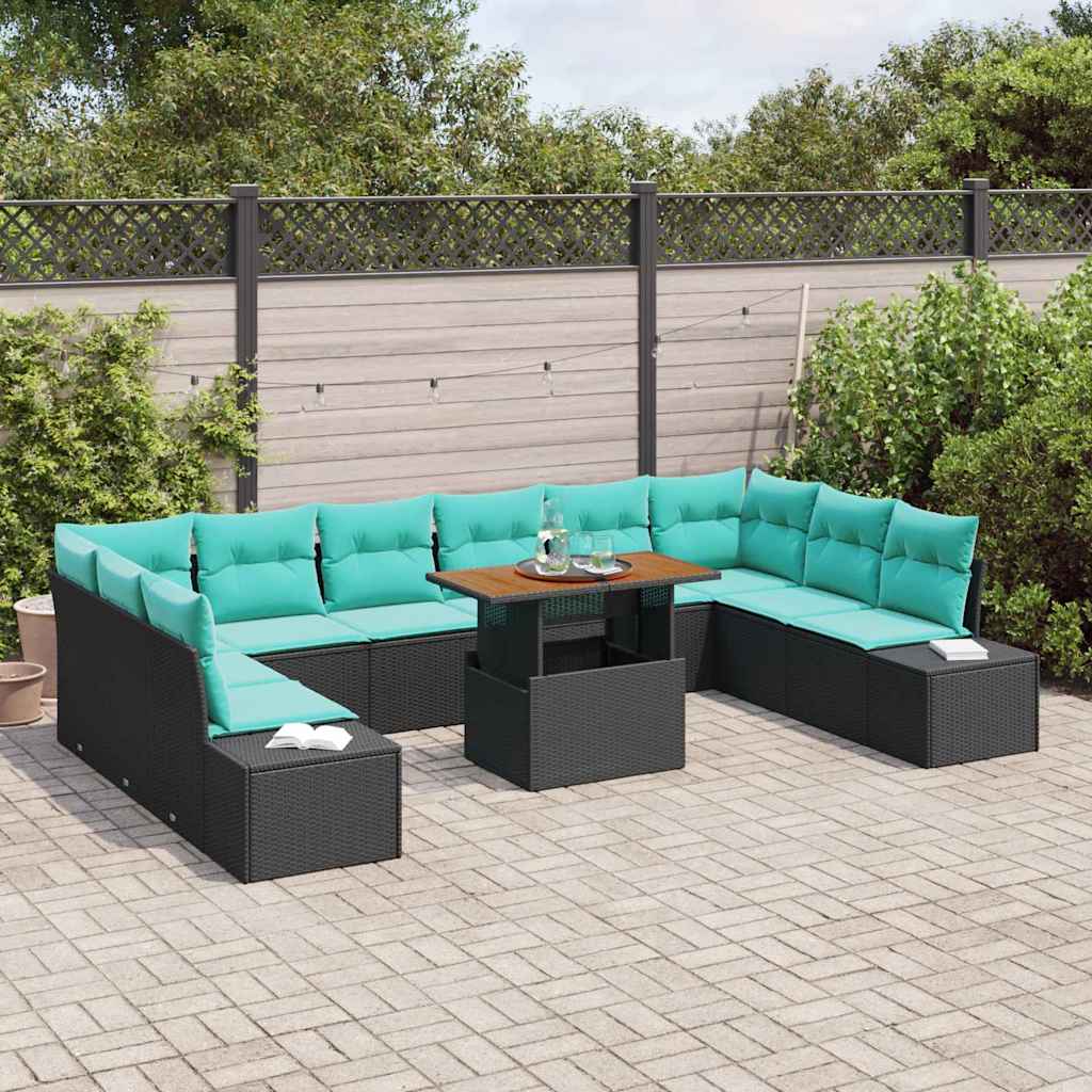 Set da Pranzo per Giardino 11 pz 10-Numero di posti | homemem39