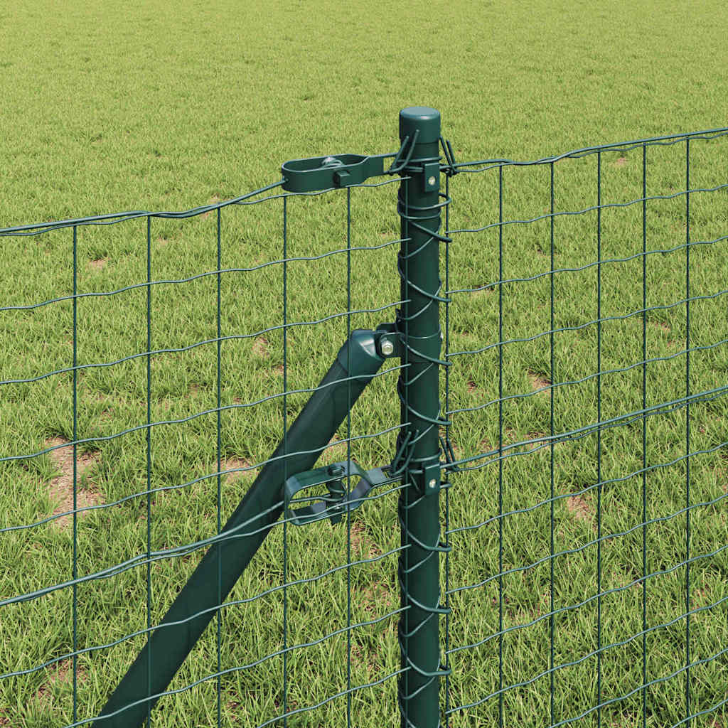 Palo della recinzione 52 pcs Verde 3,2 x 3,2 x 120 cm | homemem39