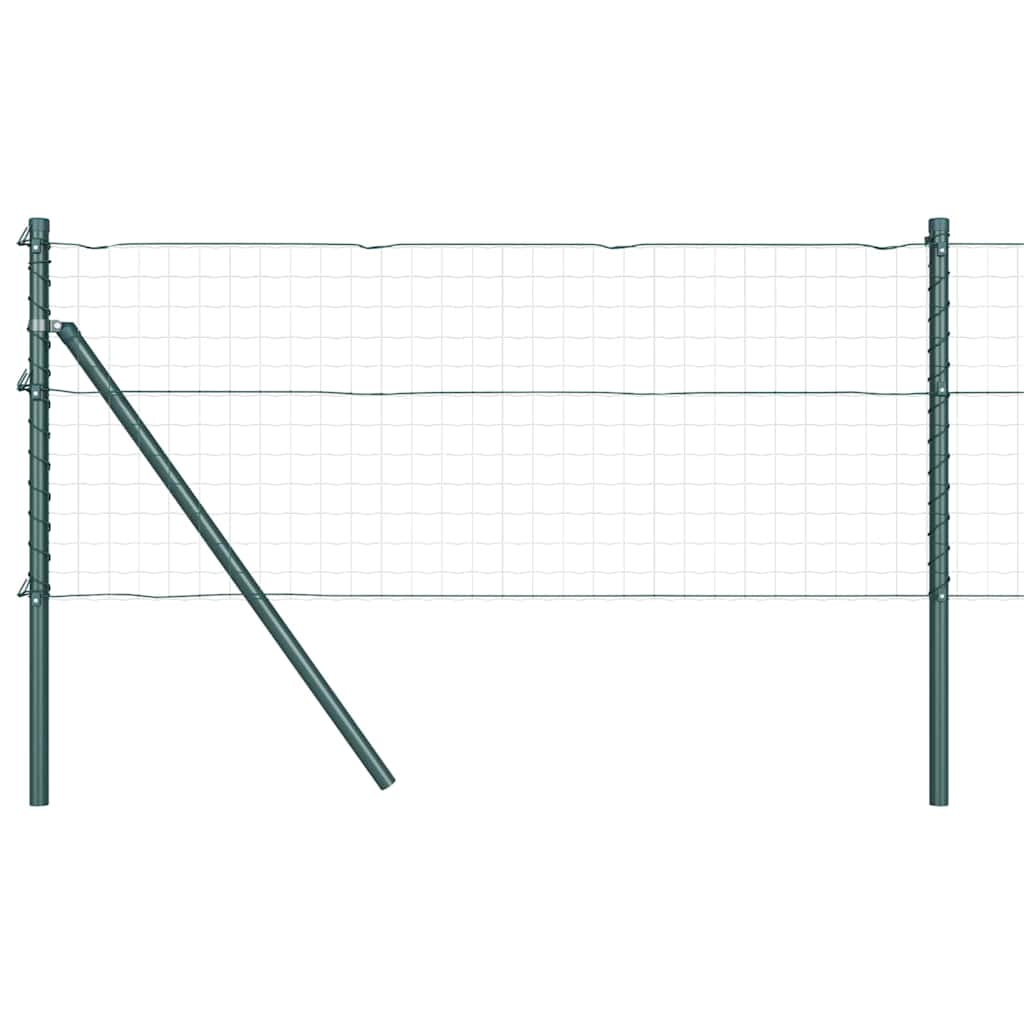 Palo della recinzione 52 pcs Verde 3,2 x 3,2 x 120 cm | homemem39