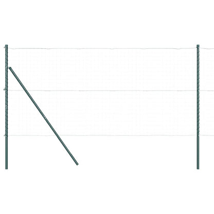 Palo della recinzione 26 pcs Verde 3,2 x 3,2 x 150 cm | homemem39
