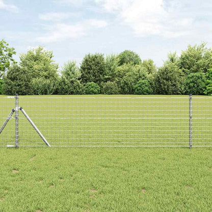 Palo della recinzione 26 pcs Grigio 3,2 x 3,2 x 100 cm | homemem39