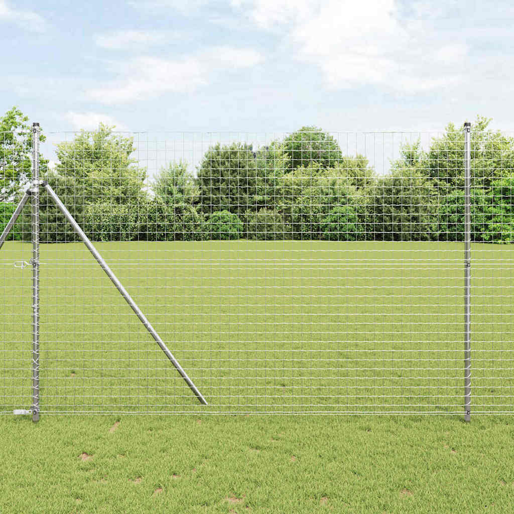 Palo della recinzione 52 pcs Grigio 3,2 x 3,2 x 200 cm | homemem39