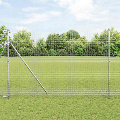 Palo della recinzione 26 pcs Grigio 3,2 x 3,2 x 210 cm | homemem39