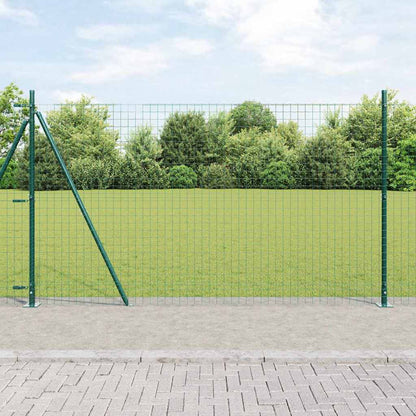 Palo per recinzione con base in cemento 26 pz Verde | homemem39