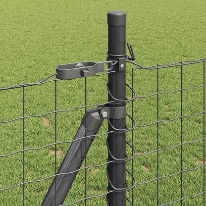 Palo per recinzione con base in cemento 52 pz Grigio | homemem39