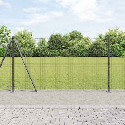 Palo per recinzione con base in cemento 26 pz Grigio | homemem39