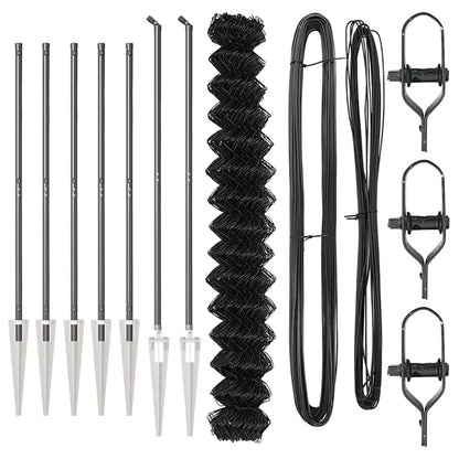 Palo della recinzione Grigio 10 x 1,6 m (rete 60 x 60 mm)