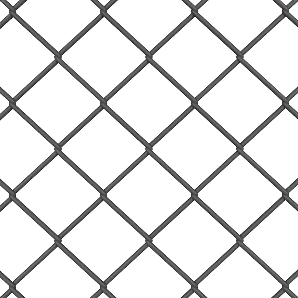Palo della recinzione Grigio 25 x 1,5 m (mesh 60 x 60 mm)