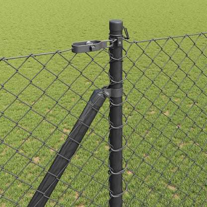 Palo della recinzione Grigio 25 x 1,5 m (mesh 60 x 60 mm)