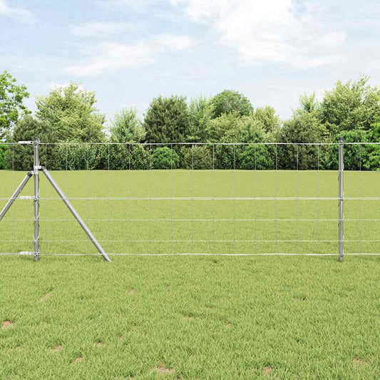 Palo della recinzione Zincato 100 x 0,8 m Acciaio | homemem39