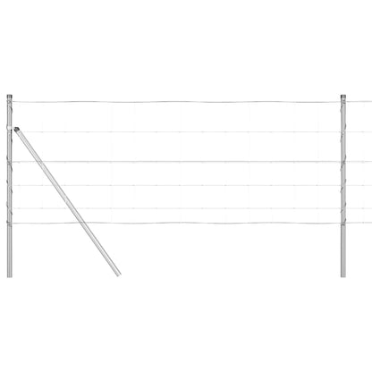 Palo della recinzione Zincato 100 x 0,8 m Acciaio | homemem39