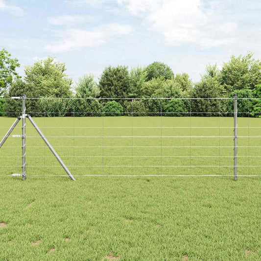 Palo della recinzione Zincato 100 x 0,8 m Acciaio | homemem39