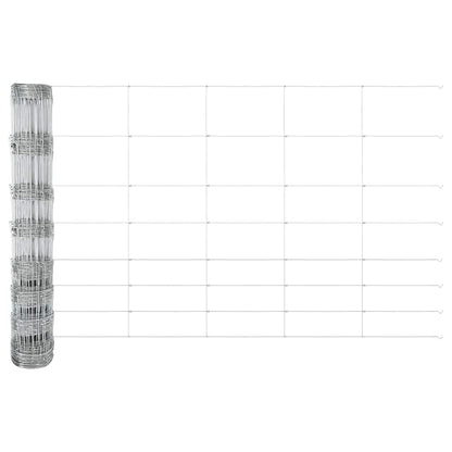 Palo della recinzione Zincato 25 x 1 m Acciaio | homemem39