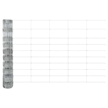 Palo della recinzione Zincato 25 x 1 m Acciaio | homemem39