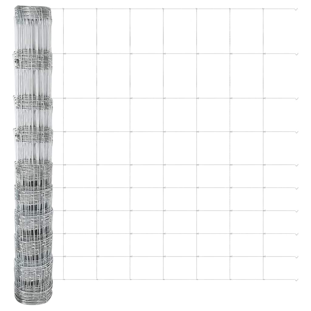 Palo della recinzione Zincato 25 x 1,2 m Acciaio | homemem39