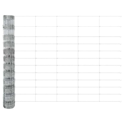 Palo della recinzione Zincato 25 x 1,2 m Acciaio | homemem39